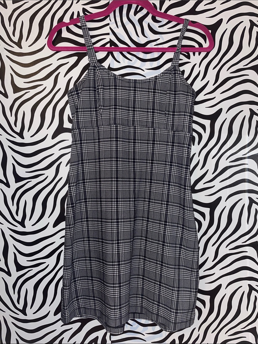 Plaid Hollister dress